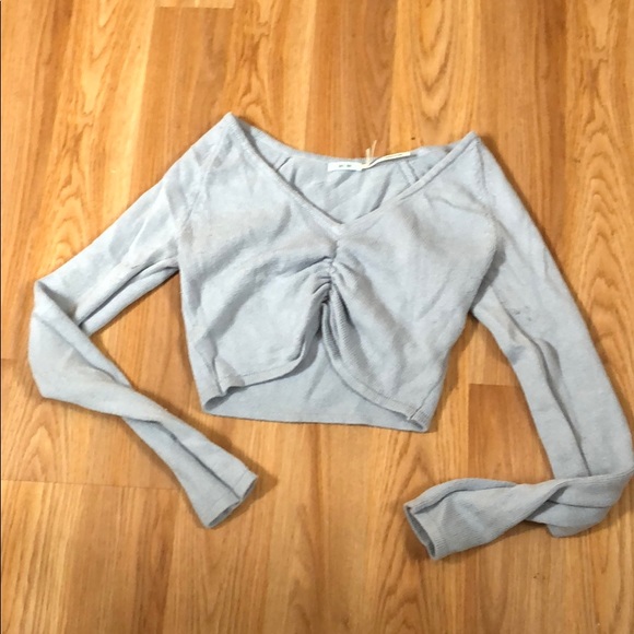 Kimichi blue crop sweater - Picture 1 of 1
